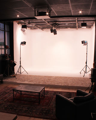 Espace de prise de vue photo